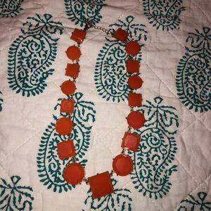 orange necklace